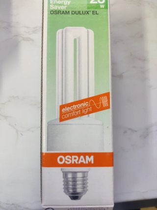 Lote 6 Lámparas Osram 23W