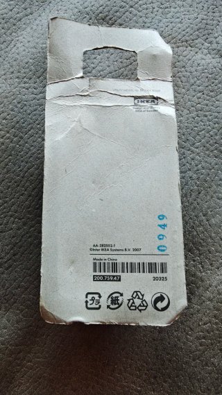 Pinzas Cortina IKEA DIGNITET Pack 24 uds