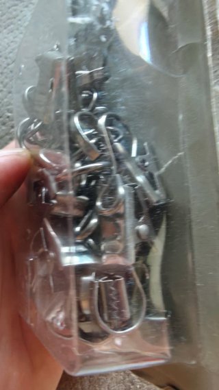 Pinzas Cortina IKEA DIGNITET Pack 24 uds