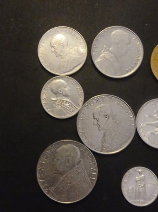 Lote monedas Vaticano