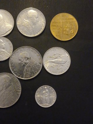 Lote monedas Vaticano