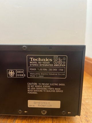 Technics SU-V2300 Amplificador Integrado