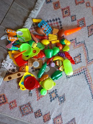 Lote Juguetes Comida Cocina Infantil