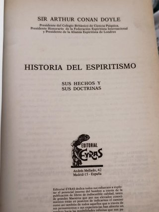 Historia del espiritismo sus hechos y sus doctr...