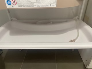 Bañera cambiador  bebé