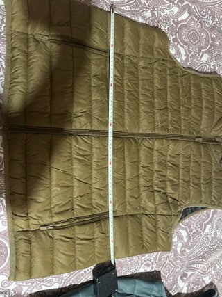 Chalecos plumas C&A y Unit