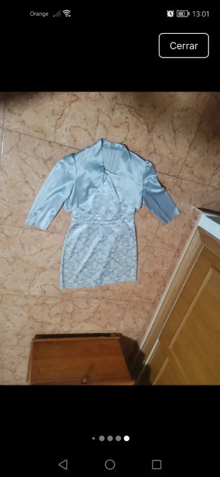 Vestido de fiesta 2 piezas