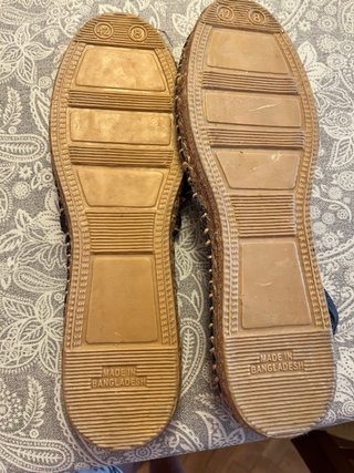 Zapatillas Esparto Gris Talla 42