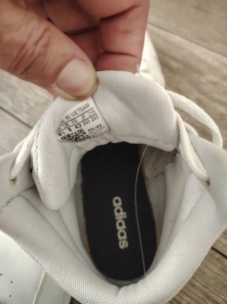 Zapatillas Adidas Hombre Blancas y Azules