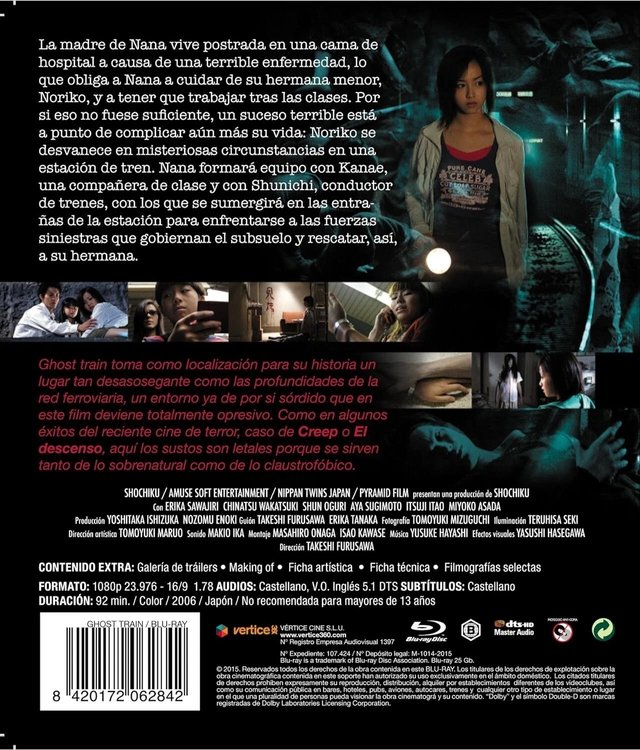 GHOST TRAIN , Takeshi Furusawa (BLURAY Precintado)