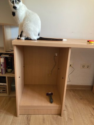 Escritorio de madera