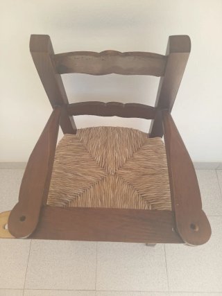 Cadira mallorquina per menjar