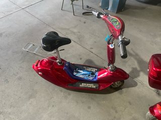 Lote 2 Scooters Eléctricas Rojas