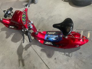 Lote 2 Scooters Eléctricas Rojas