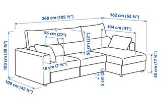 SOFA CAMA ESKILTUNA IKEA