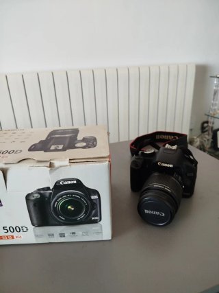 Canon EOS 500D SLR Cámara EF-S 18-55 IS Kit