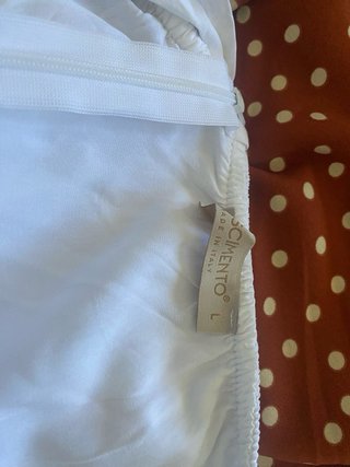 Vestido Ibicenco Blanco Talla Única Italia