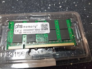 Memoria RAM DDR2 4GB 800MHz Toshiba