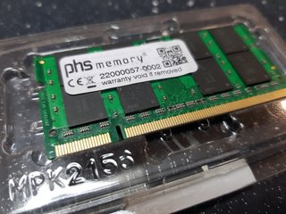 Memoria RAM DDR2 4GB 800MHz Toshiba