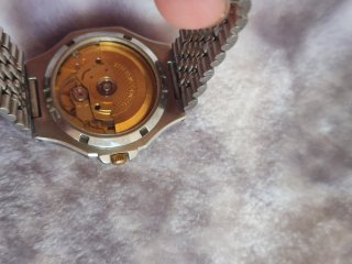 Reloj Alpina bicolor automático