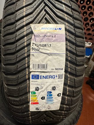 2 Neumático Michelin Crossclimate 2 215/50R17 91W