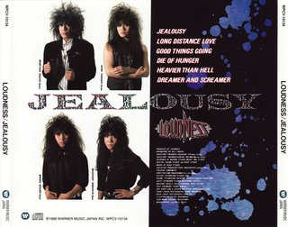 LOUDNESS Jealousy Remaster Japonés CD