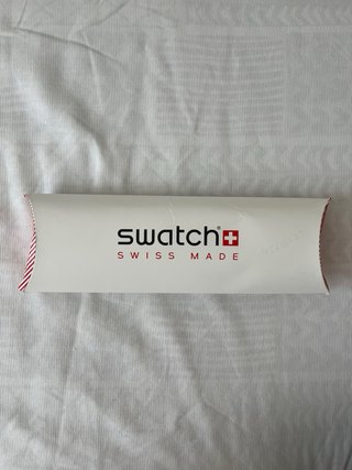 Reloj Swatch Azul Transparente