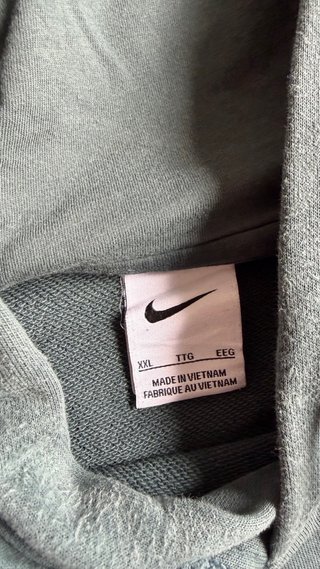Sudadera Nike Verde con Logo