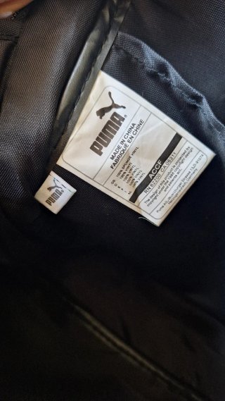 Bolso Puma Negro y Blanco