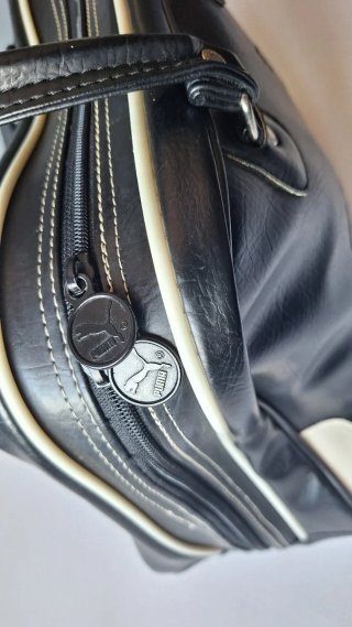 Bolso Puma Negro y Blanco