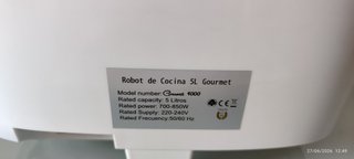 Robot Cocina Gourmet 4000