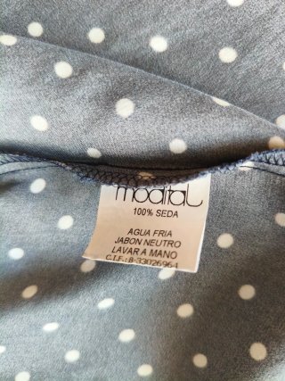 Chaqueta/ sobrecamisa 100% seda. Modital – Talla 5