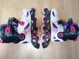 Patines en línea ajustables talla 34/36 Niña