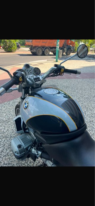 BMW R850R Naked Negra/Plata