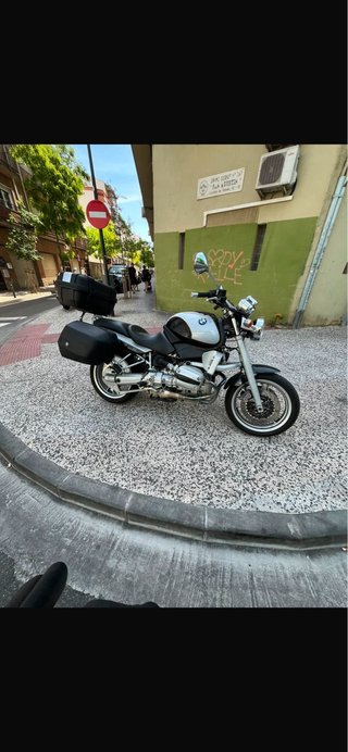 BMW R850R Naked Negra/Plata