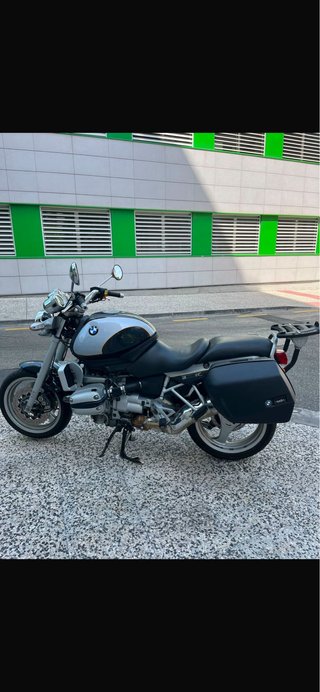 BMW R850R Naked Negra/Plata