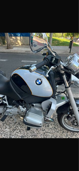 BMW R850R Naked Negra/Plata