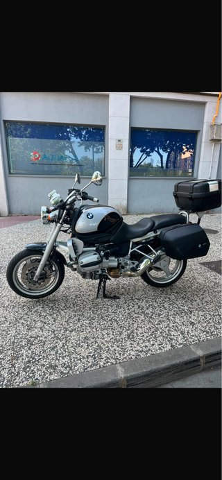 BMW R850R Naked Negra/Plata