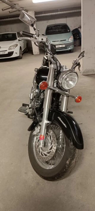 Yamaha XV650A Cruiser Negra