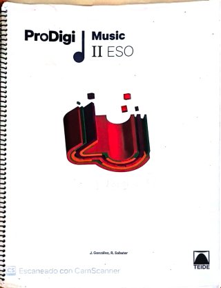 Prodigi Music 2º ESO. Asignatura música Como nuevo