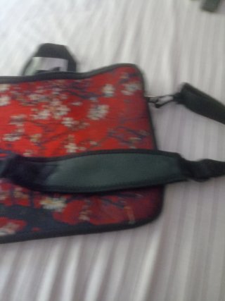 Bolso bandolera con estampado de árbol