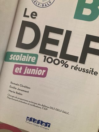 Le DELF scolaire et junior B1