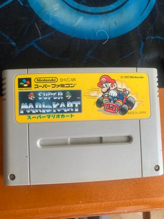 Cartucho Super Mario Kart Super Famicom Nintendo