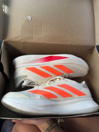 Zapatillas Adidas Duramo RC Naranja/Blanco