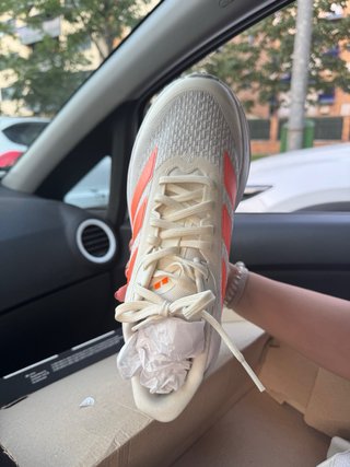 Zapatillas Adidas Duramo RC Naranja/Blanco