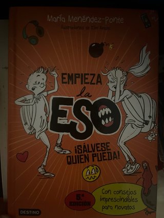 Libro Empieza la ESO - María Menéndez-Ponte