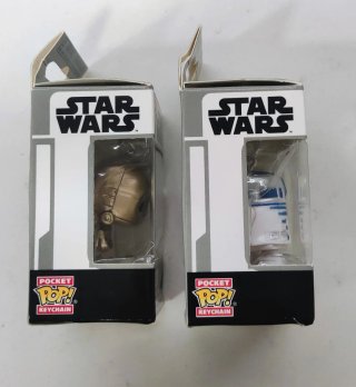 Llaveros Funko Pop! Star Wars C-3PO y R2-D2