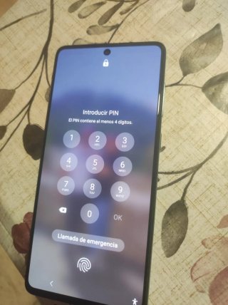 Samsung Galaxy A71 Negro
