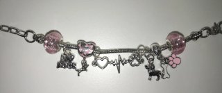 Pulsera El latido de mi perra mujer/niña