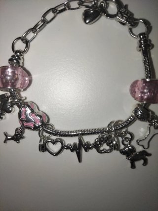 Pulsera El latido de mi perra mujer/niña